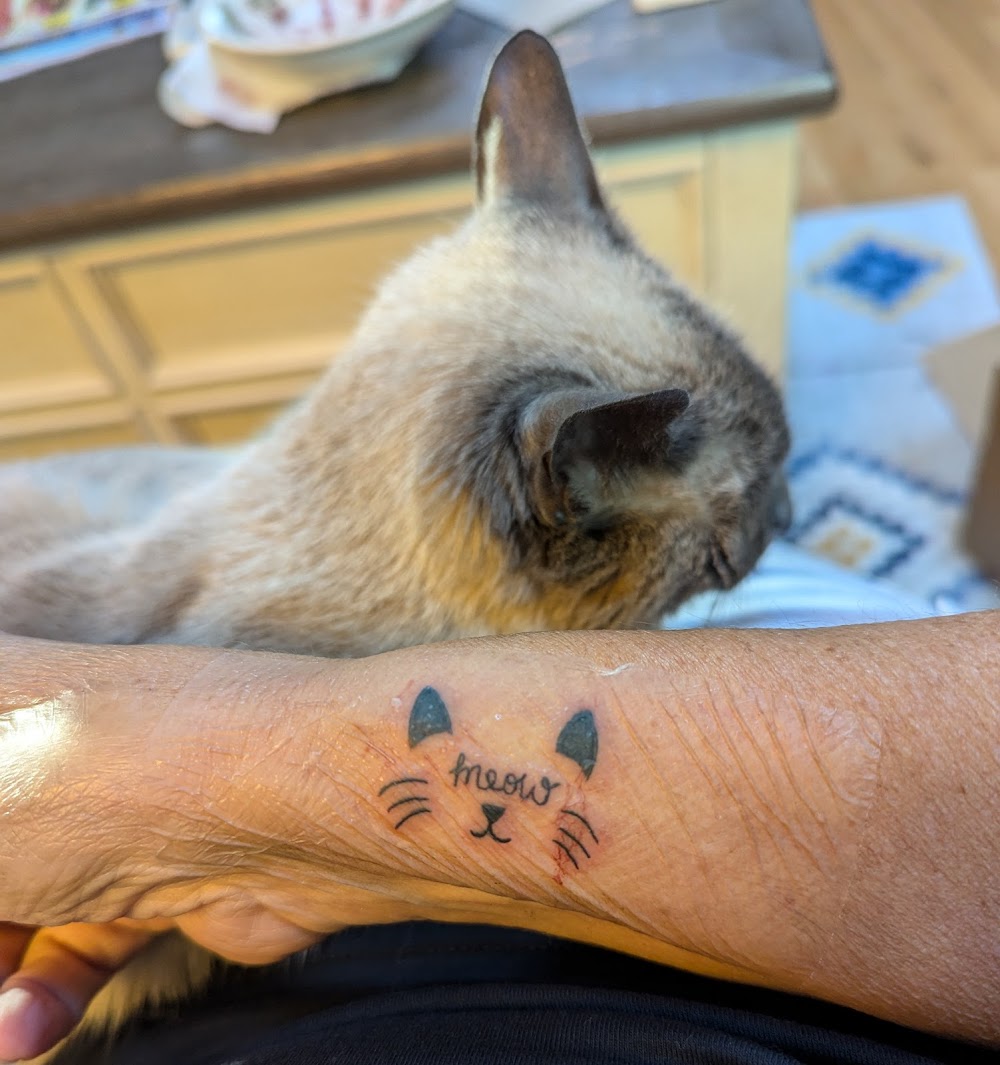 Mass Ink Custom Tattoos Mass Effect Tattoo All Finished Up! My Amazing